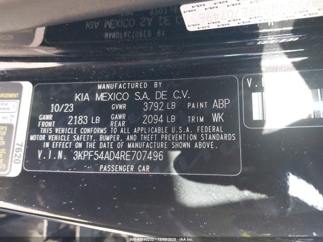 2024 KIA FORTE GT-LINE 9