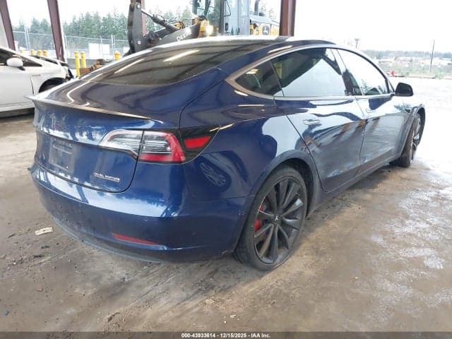 2018 TESLA MODEL 3 LONG RANGE/PERFORMANCE 4