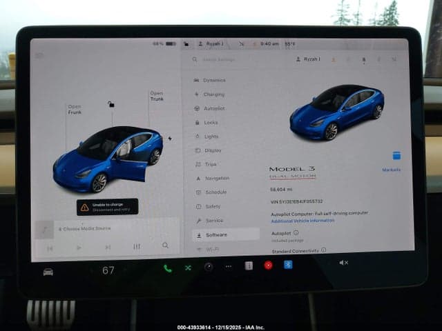 2018 TESLA MODEL 3 LONG RANGE/PERFORMANCE 7