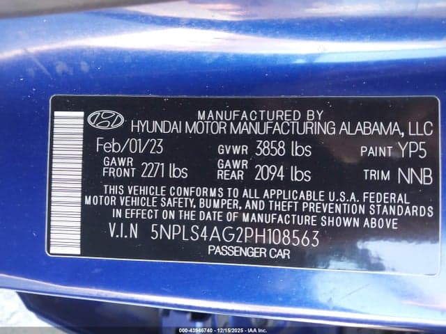 2023 HYUNDAI ELANTRA SEL 9