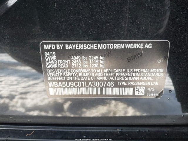 2020 BMW 3 SERIES M340I XDRIVE 9
