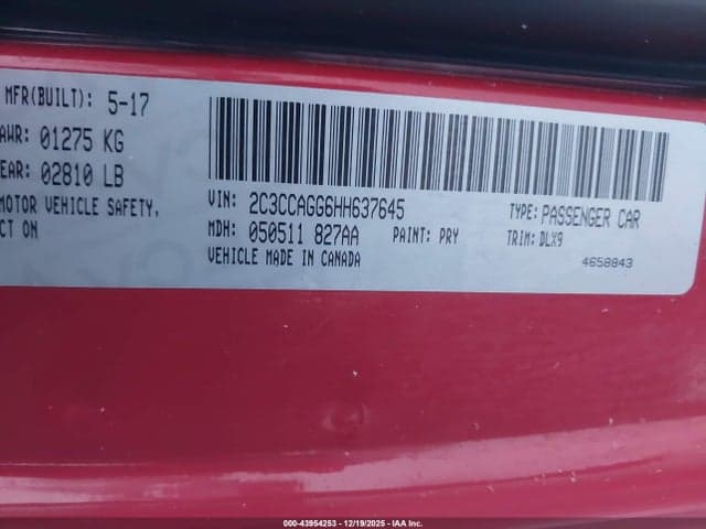 2017 CHRYSLER 300 300S AWD 9