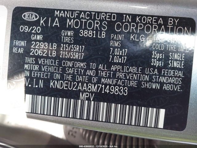 2021 KIA SELTOS S 9