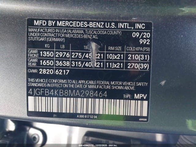 2021 MERCEDES-BENZ GLE 350 4MATIC 9