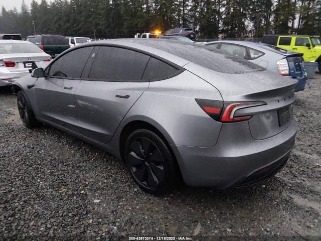 2025 TESLA MODEL 3 LONG RANGE REAR-WHEEL DRIVE/STANDARD REAR-WHEEL DRIVE 3