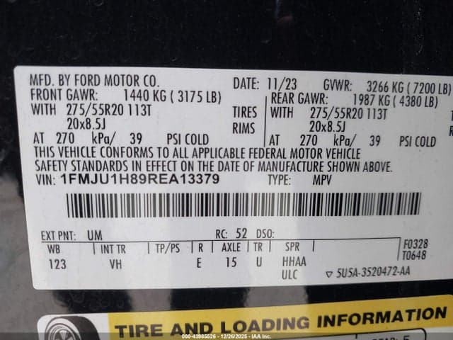 2024 FORD EXPEDITION XLT 9