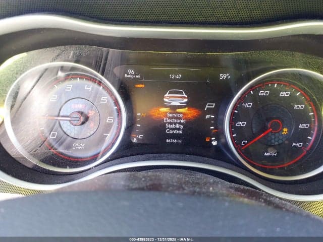 2017 DODGE CHARGER SXT RWD 7
