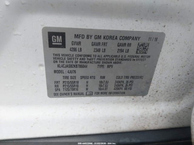 2019 BUICK ENCORE FWD PREFERRED 9