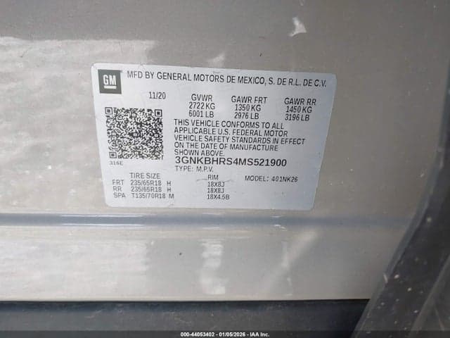 2021 CHEVROLET BLAZER AWD 2LT 9