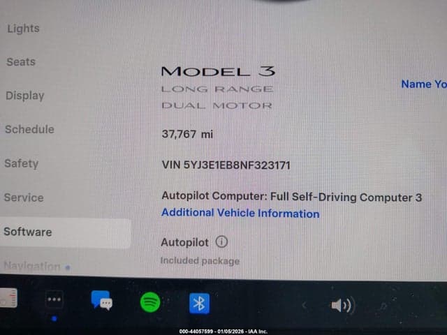2022 TESLA MODEL 3 LONG RANGE DUAL MOTOR ALL-WHEEL DRIVE 15