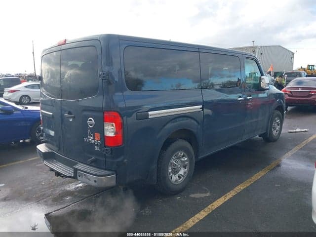 2017 NISSAN NV PASSENGER NV3500 HD SL V8 4