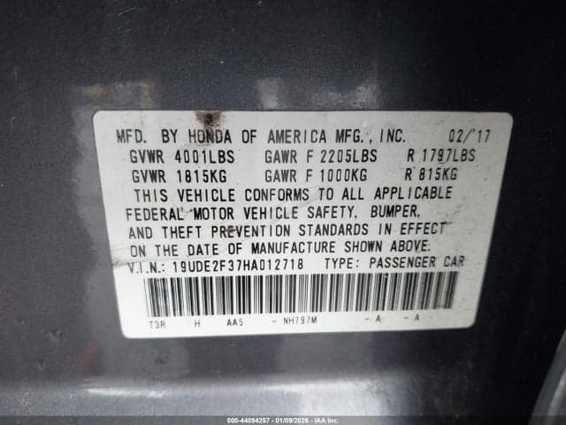 2017 ACURA ILX ACURAWATCH PLUS PACKAGE 9