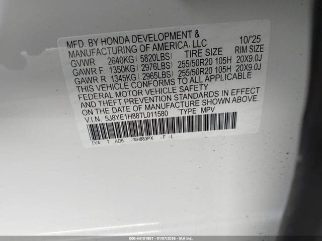 2026 ACURA MDX ADVANCE PACKAGE 9
