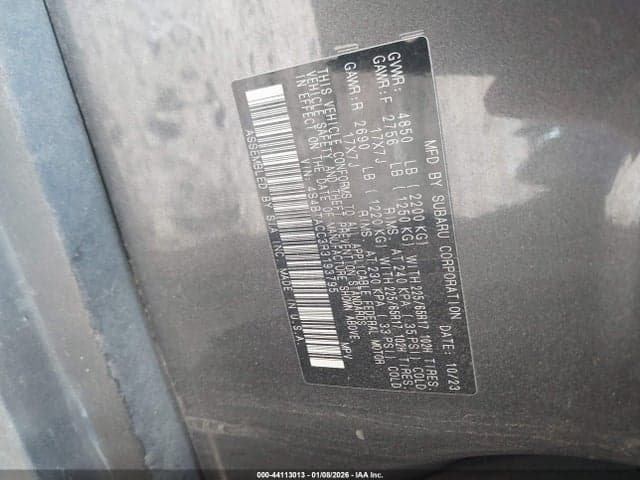 2024 SUBARU OUTBACK PREMIUM 9