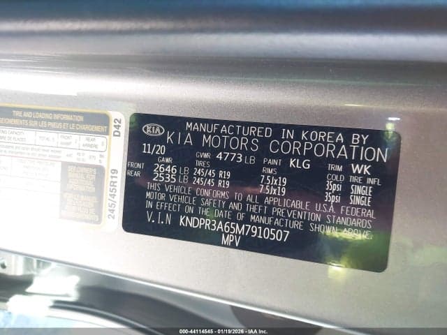 2021 KIA SPORTAGE SX TURBO 9