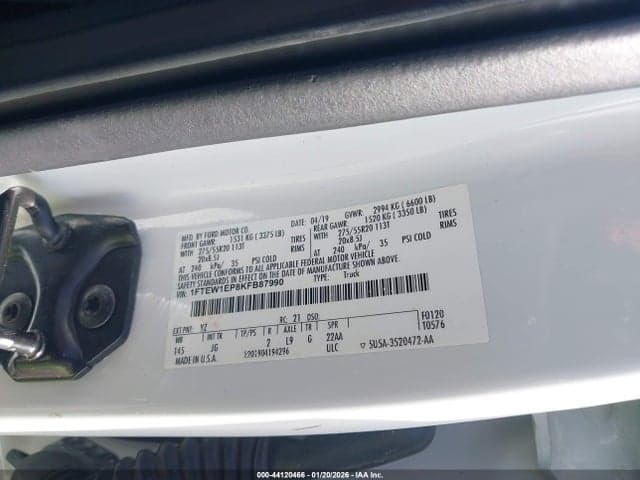 2019 FORD F-150 XL 9