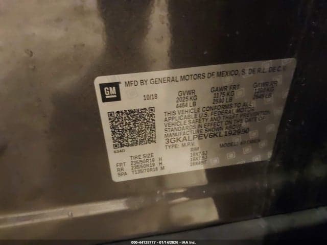 2019 GMC TERRAIN SLT 9