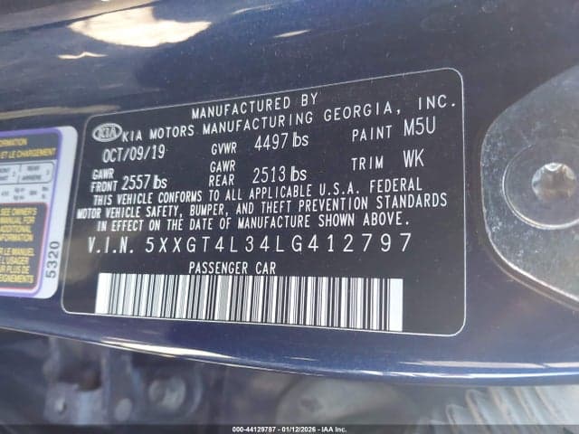 2020 KIA OPTIMA S 9