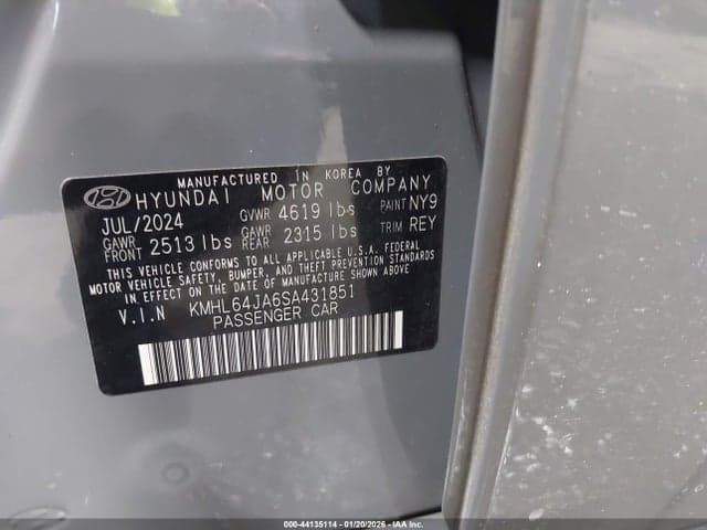 2025 HYUNDAI SONATA SEL 9