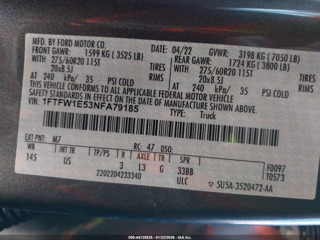 2022 FORD F-150 XLT 9
