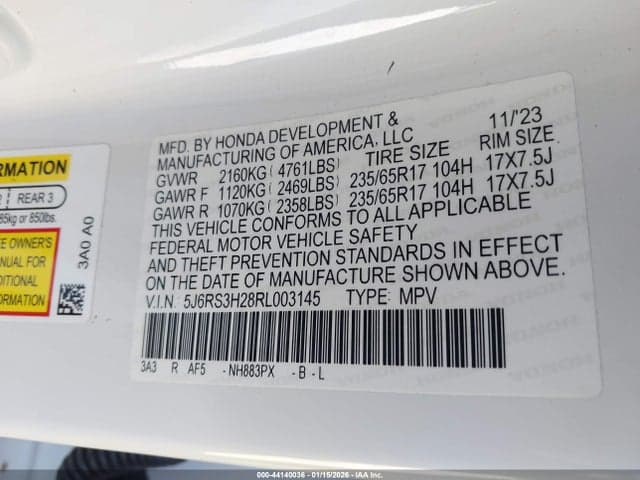 2024 HONDA CR-V LX 2WD 9