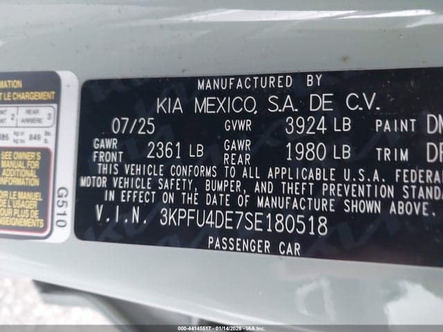 2025 KIA K4 EX 9