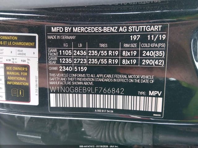 2020 MERCEDES-BENZ GLC 300 4MATIC 9