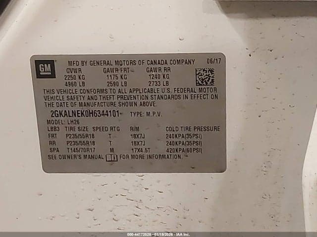 2017 GMC TERRAIN SLE-2 9