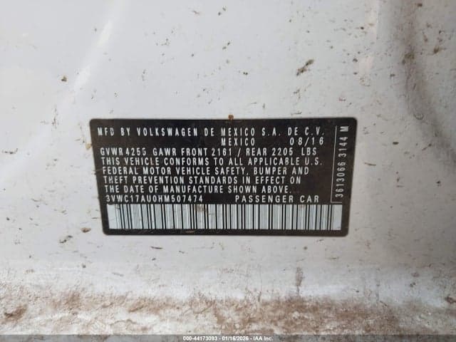 2017 VOLKSWAGEN GOLF SPORTWAGEN TSI S/TSI SE/TSI SEL 9