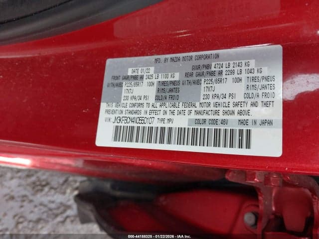 2022 MAZDA CX-5 2.5 S PREFERRED 9