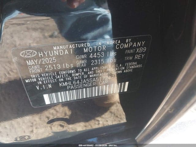 2025 HYUNDAI SONATA SEL 9