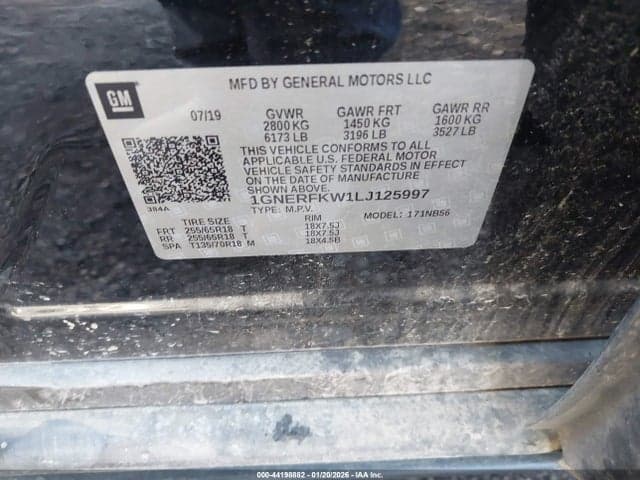 2020 CHEVROLET TRAVERSE FWD LS 9