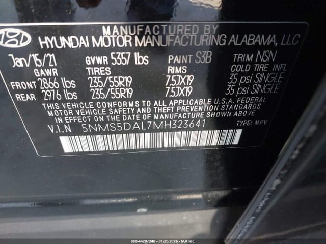 2021 HYUNDAI SANTA FE CALLIGRAPHY 9