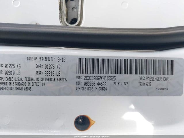 2019 CHRYSLER 300 300S 9