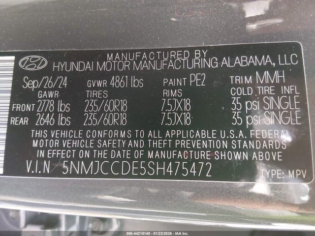 2025 HYUNDAI TUCSON SEL CONVENIENCE 9
