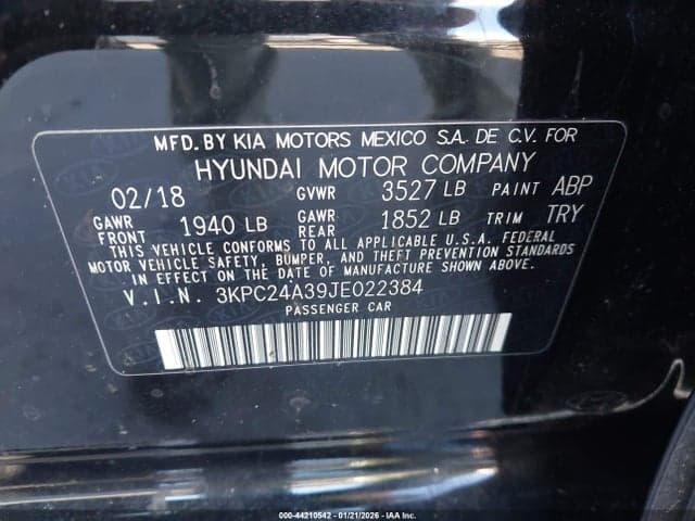 2018 HYUNDAI ACCENT SE 9