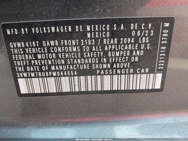 2023 VOLKSWAGEN JETTA 1.5T SE 9