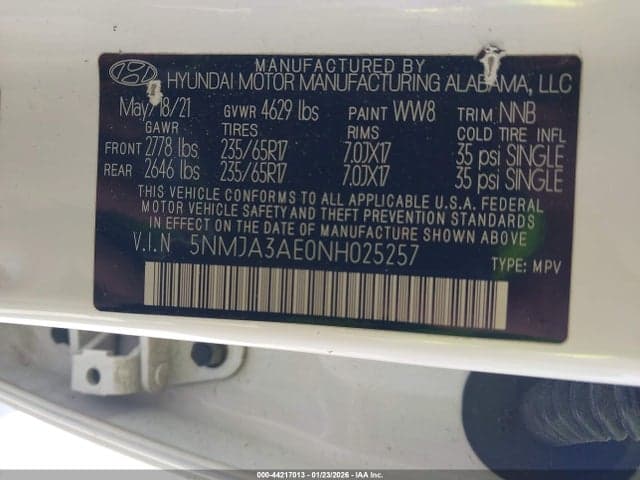 2022 HYUNDAI TUCSON SE 9
