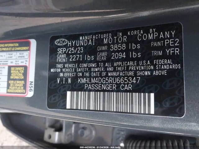 2024 HYUNDAI ELANTRA SEL 9