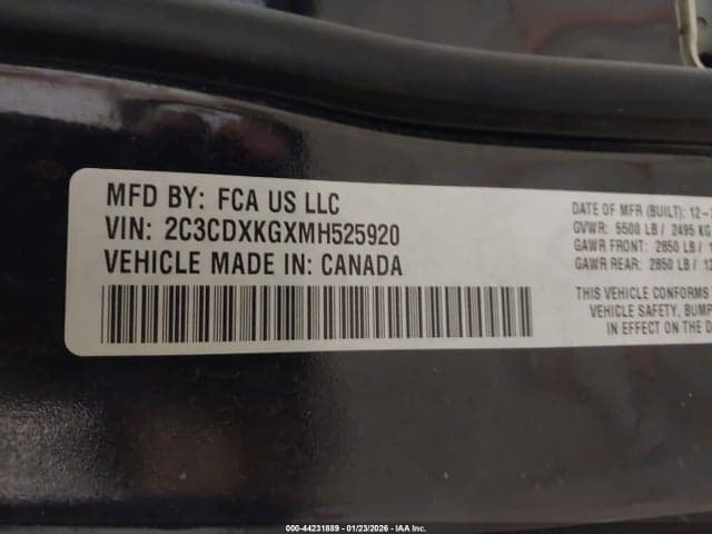 2021 DODGE CHARGER POLICE AWD 9