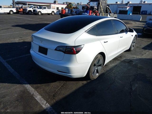 2022 TESLA MODEL 3 REAR-WHEEL DRIVE 4