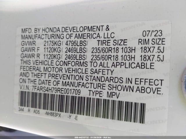 2024 HONDA CR-V EX-L AWD 9