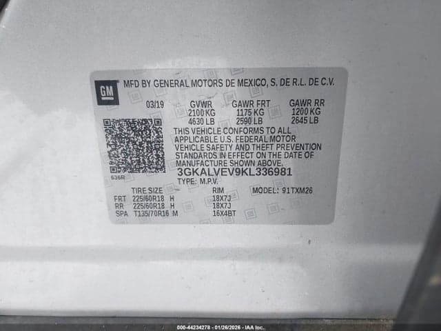 2019 GMC TERRAIN SLT 9
