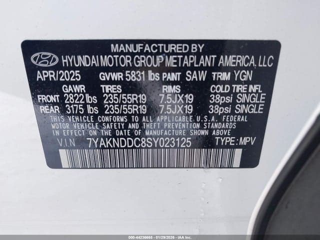 2025 HYUNDAI IONIQ 5 SEL 9