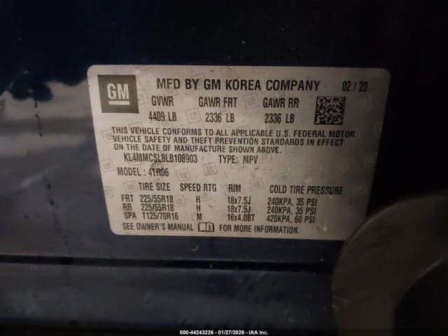 2020 BUICK ENCORE GX AWD PREFERRED 9