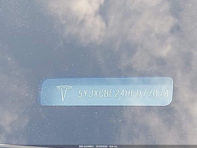 2017 TESLA MODEL X 9
