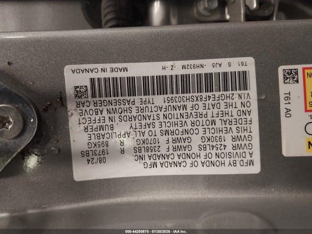 2025 HONDA CIVIC HYBRID SPORT/SPORT TOURING 9
