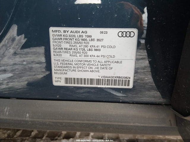 2024 AUDI Q8 E-TRON S LINE PRESTIGE QUATTRO 9