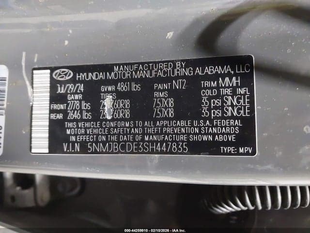 2025 HYUNDAI TUCSON SEL 9
