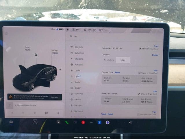 2018 TESLA MODEL 3 LONG RANGE/MID RANGE 7